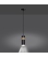 Akari 1 Sort pendellampe - GU10, 230V, uten lyskilde