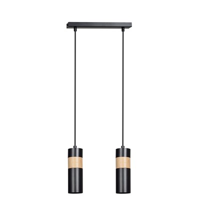 Akari 2 Sort pendellampe - GU10, 230V, uten lyskilde