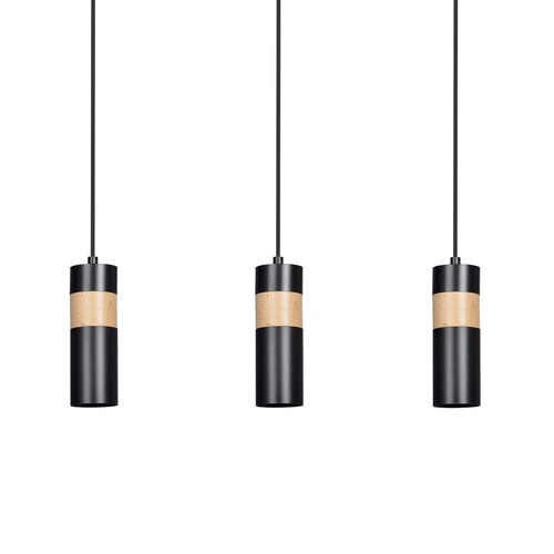 Akari 3 Svart pendellampe - GU10, 230V, uten lyskilde