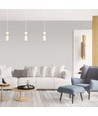 Akari 1 Hvit pendellampe - GU10, 230V, uten lyspære