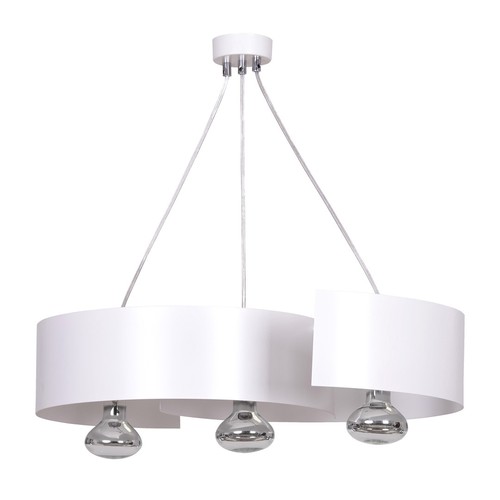Vixon 3 Hvit pendellampe - E27, 230V, uten lyskilde