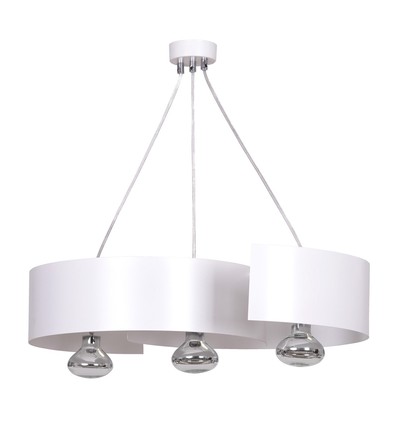 Vixon 3 Hvit pendellampe - E27, 230V, uten lyskilde