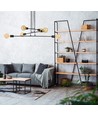 Multipo 6 Svart pendellampe - E27, 230V, uten lyskilde