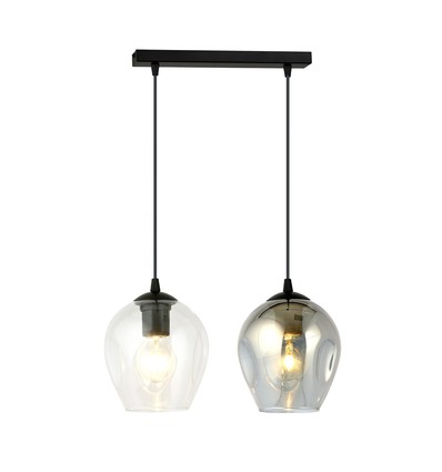 Istar 2 Sort Mix pendellampe - Ø14 cm, E27, 230V, uten lyskilde