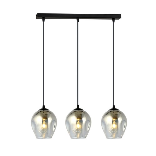 Istar 3 Sort/Grafit pendellampe - Ø14 cm, E27, 230V, uten lyskilde.