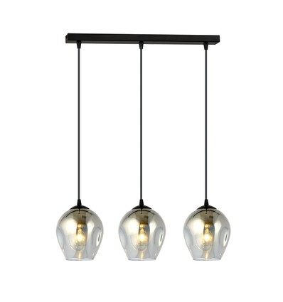 Istar 3 Sort/Grafit pendellampe - Ø14 cm, E27, 230V, uten lyskilde.
