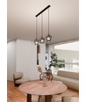 Istar 3 Sort/Grafit pendellampe - Ø14 cm, E27, 230V, uten lyskilde.