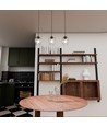 Istar 3 Sort/Transparent pendellampe - Ø14 cm, E27, 230V, uten lyskilde