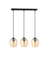 Istar 3 Sort/Rav pendellampe - Ø14 cm, E27, 230V, uten lyskilde