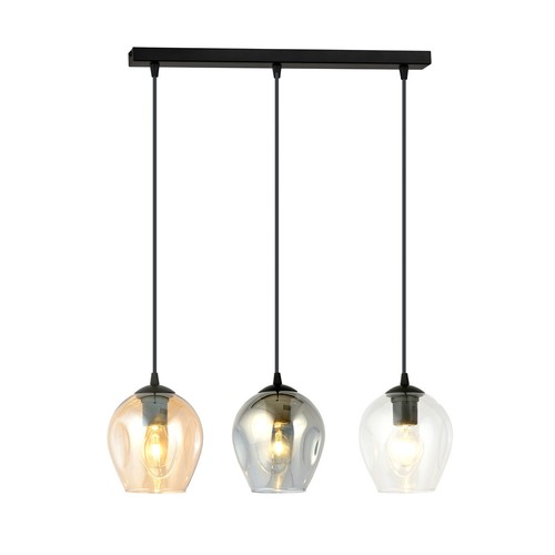 Istar 3 Sort Mix pendellampe - Ø14 cm, E27, 230V, uten lyskilde