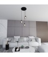 Istar 3 Sort Premium Grafitt pendellampe - Ø14 cm, E27, 230V, uten lyskilde