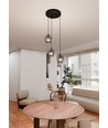 Istar 3 Sort Premium Grafitt pendellampe - Ø14 cm, E27, 230V, uten lyskilde