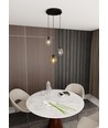 Istar 3 Svart Premium Mix pendellampe - Ø14 cm, E27, 230V, uten lyskilde