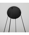 Istar 4 Sort Premium Rav pendellampe - Ø14 cm, E27, 230V, uten lyskilde.