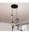 Istar 4 Sort Premium Mix pendellampe - Ø14 cm, E27, 230V, uten lyskilde.