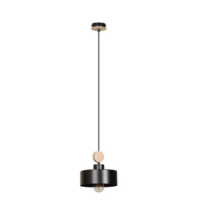 Tuniso 1 Svart pendellampe - E27, 230V, uten lyskilde