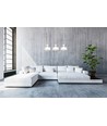 Tuniso 3 Hvit pendellampe - E27, 230V, uten lyskilde