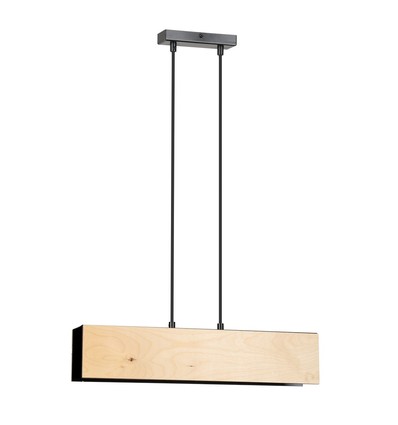 Carlo 2 Sort pendellampe - E27, 230V, uten lyskilde
