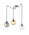 Gigi 3 Sort Mix pendellampe - Ø14 cm, E14, 230V, uten lyskilde.