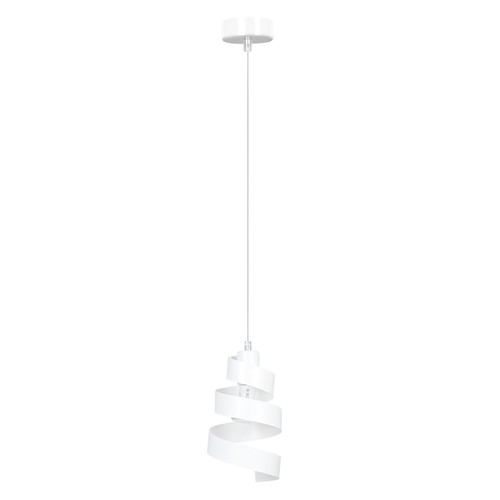 Saga 1 Hvit pendel lampe - E27, 230V, uten lyskilde