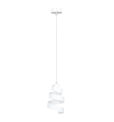 Saga 1 Hvit pendel lampe - E27, 230V, uten lyskilde