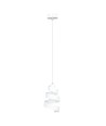 Saga 1 Hvit pendel lampe - E27, 230V, uten lyskilde