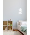 Saga 1 Hvit pendel lampe - E27, 230V, uten lyskilde