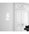 Saga 1 Hvit pendel lampe - E27, 230V, uten lyskilde
