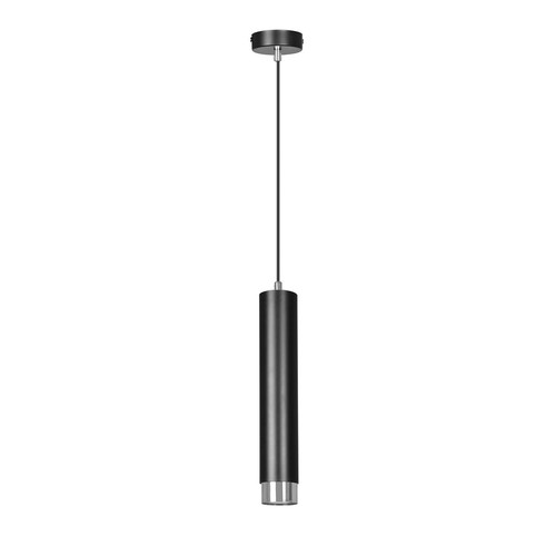 Kibo 1 Sort/Krom pendellampe - GU10, 230V, uten lyskilde