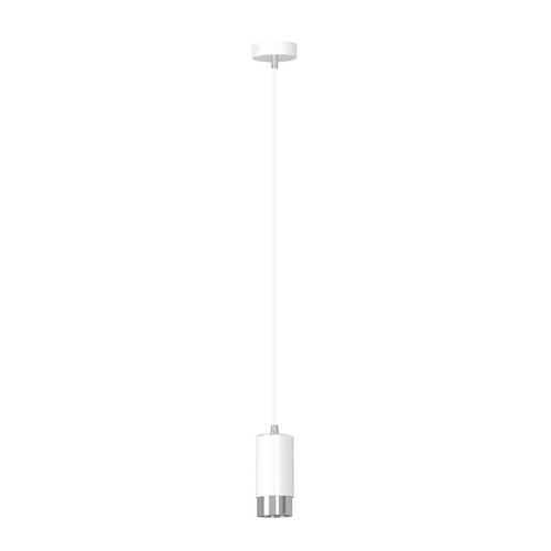 Fumiko 1 Hvit/Krom pendellampe - GU10, 230V, uten lyskilde