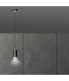 Fumiko 1 Sort/Krom pendellampe - GU10, 230V, uten lyskilde