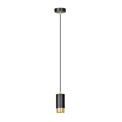 Fumiko 1 Sort/Gull pendellampe - GU10, 230V, uten lyskilde