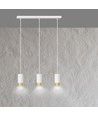Fumiko 3 Hvit/Gull pendellampe - GU10, 230V, uten lyskilde