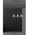 Fumiko 3 Sort/Krom pendellampe - GU10, 230V, uten lyskilde