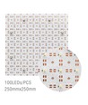 25x25 12W foldbart LED-ark RA94 - 24V DC, IP20