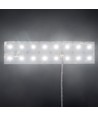 25x25 12W foldbart LED-ark RA94 - 24V DC, IP20