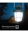 Oppladbar LED-campinglampe, 5W - IP44, dimbar, justerbar CCT, USB-C