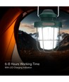 Oppladbar LED-campinglampe, 5W - IP44, dimbar, justerbar CCT, USB-C