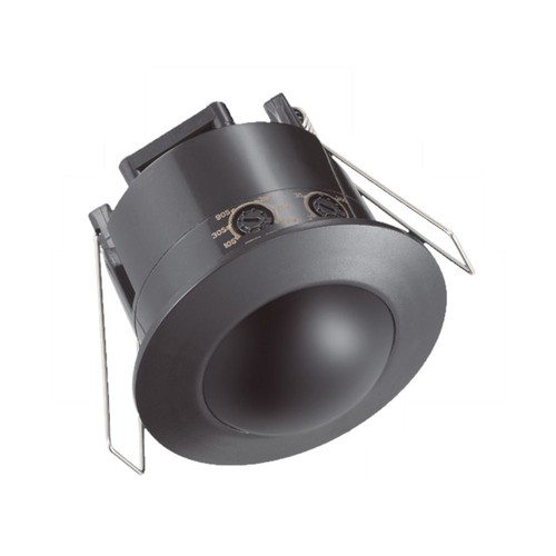 V-Tac bevegelsessensor for innfelling - LED-vennlig, sort, IP20