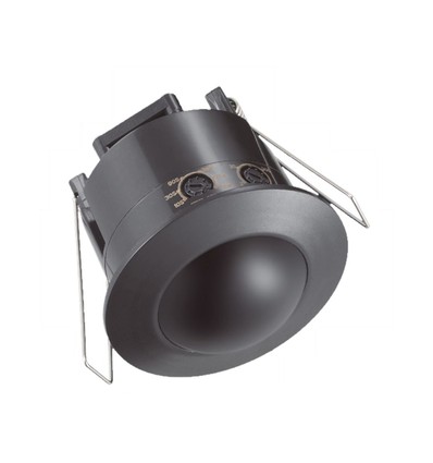 V-Tac bevegelsessensor for innfelling - LED-vennlig, sort, IP20