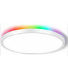 39W CCT taklampe med RGBIC backlight - Ø30cm, Tuya, inkl. fjernkontroll