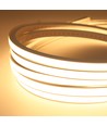 10m AnyCut Neon Flex 10x10 Varm hvit LED strip - 10W/m, 24V, Ingen klippeavstand