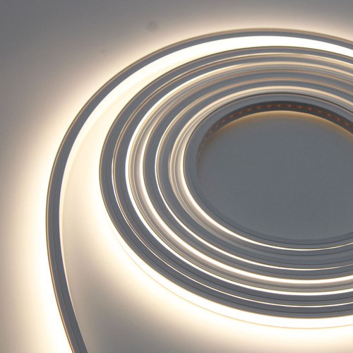 10m AnyCut Neon Flex 10x10 Nøytral hvit LED-strip - 10W/m, 24V, Ingen klippeavstand