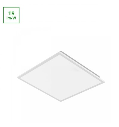 ALGINE Panel 36W - Kald Hvit, 230V, 120°, IP20, 600x600x30, Hvit