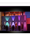 6W CUBIC RGB+CCT vegglampe - IP65, Tuya Smart, sort, firkantet, opp/ned, justerbar, inne / ute, inkl. lyskilde