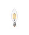 E14 6W LED kronelys - Filament, 806lm, 3000K, 360 grader, flicker free, erstatter 60W