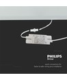 V-Tac 60x60 PHILIPS driver LED-panel - 40W, 120lm/W, 5 års garanti, hvit kant