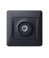 Videx BINERA TV-kontakt - Sort grafitt, IP20, 5-862 MHz, 75 Ω