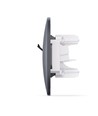 BINERA dobbelt CAT6 nettverksuttak - Sort grafitt, RJ45, 2 kontakter, innfelling