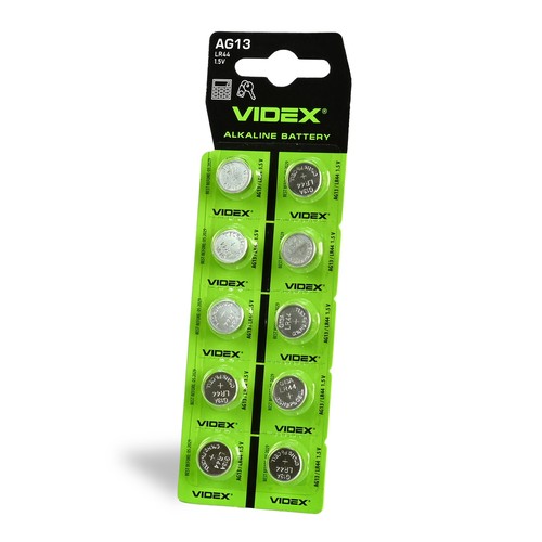 Alkalisk batteri - AG13/LR44, 10 stk